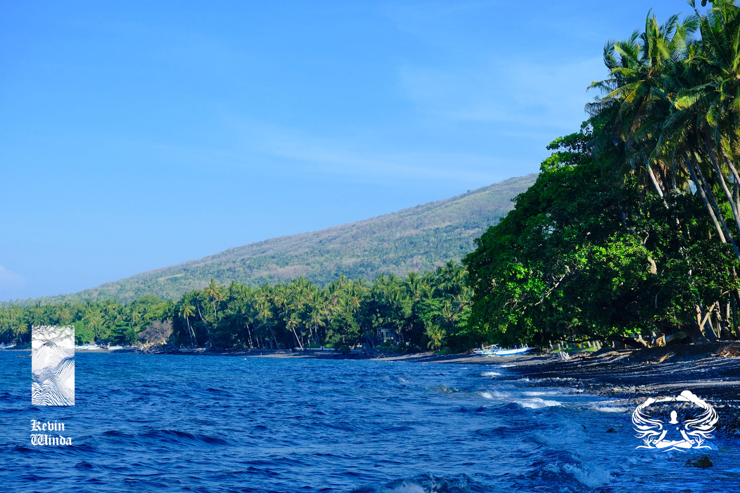 Tejakula Village Bali Buleleng Indonesia wellness retreat, black stones beach| Kevin-Winda 