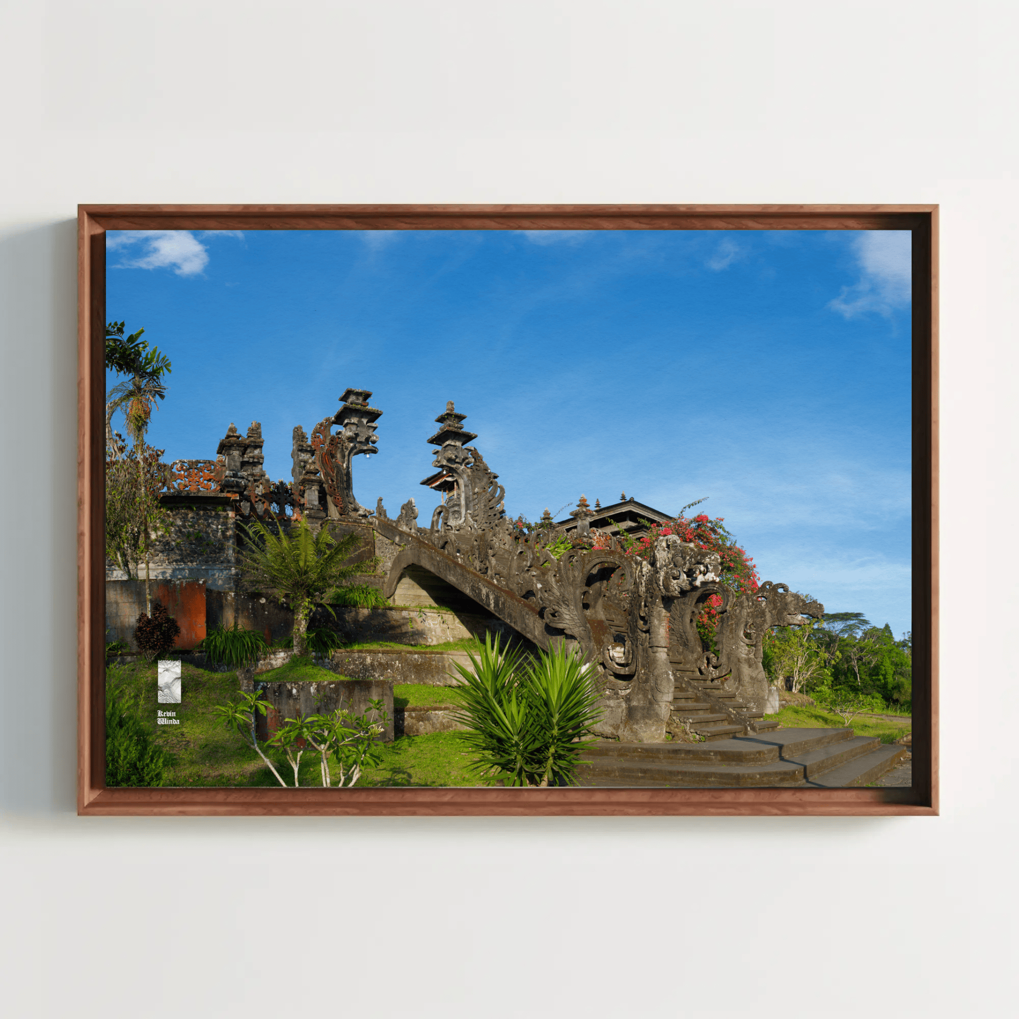 Hindu Temple Canvas Bali Mother Temple Pura Besakih mockup 10