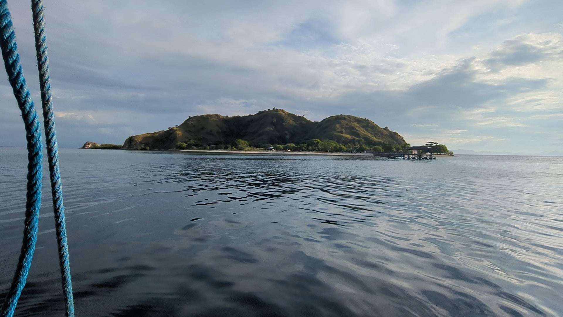 Kanawa Island, Indonesia sailing, view from boat
