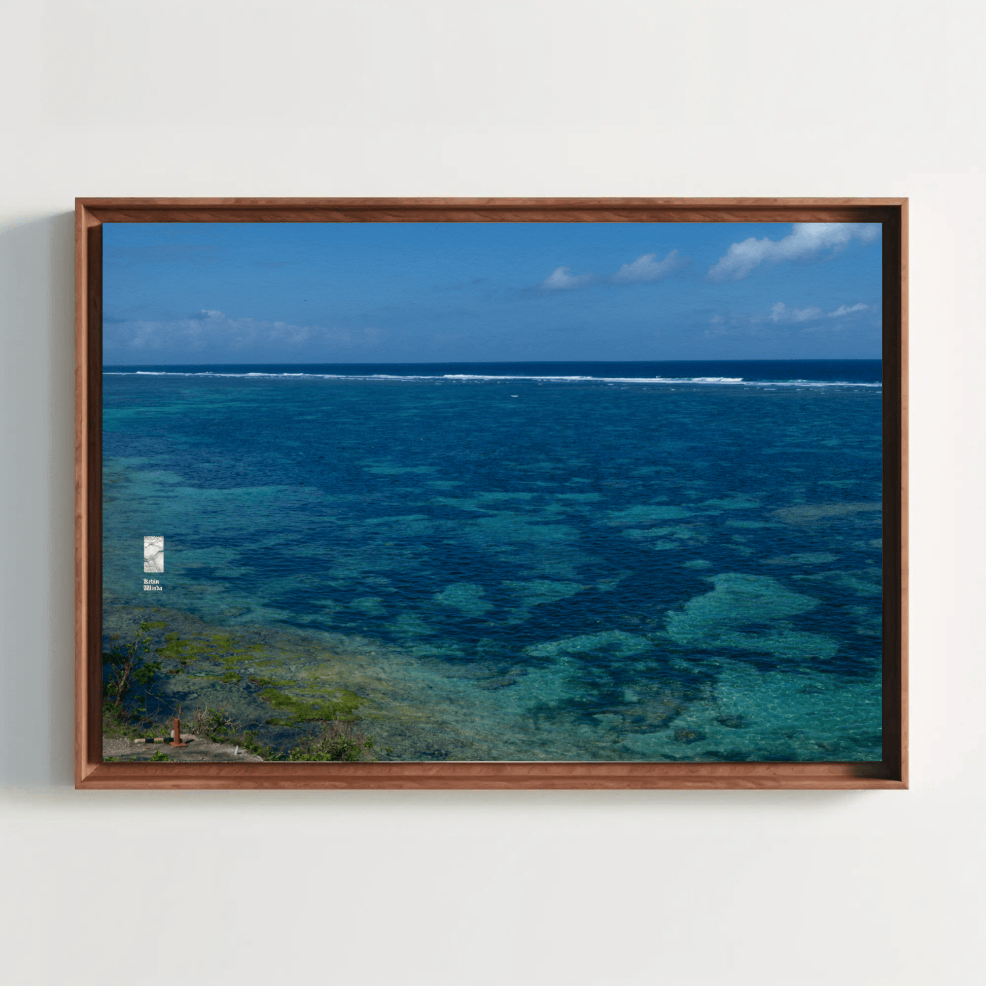 Coral Reef Canvas Bali Uluwatu Pantai Batu Barak
